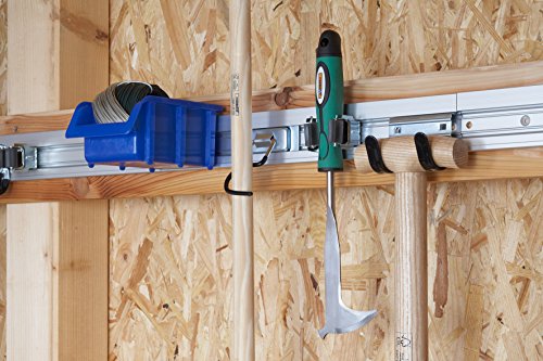 Meister Gerätehalterleiste 800 mm, Aluminium, 9953360 - 3