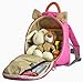PacaPod Designer Changer Toy Pod Leopard Red - Luxury Pod With Organising Sections. Backpack Straps And Safety Rein For Toddlers