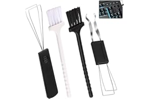 skytowards 2 Pezzi Estrattore per Tastiera in Acciaio Inossidabile Estrattore per Copritasti con 2 Spazzole Tastiera Estrattore Professionali Utilizzato per Rimuovere La Tastiera Meccanica Fissa