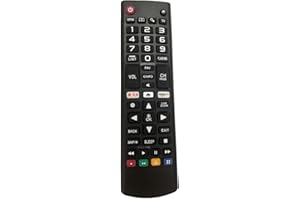 FYCJI Nuevo Reemplazo Mando LG Smart TV AKB75095307,Sencillo y prácticNo Requiere Configuración