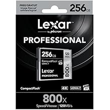 Lexar Professional - Tarjeta de memoria 800x CompactFlash de 256 GB