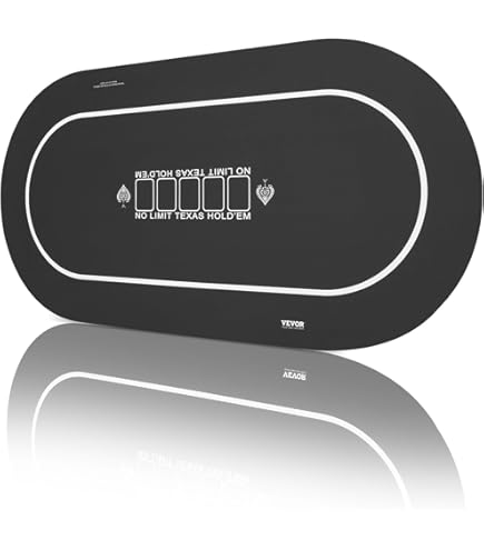 Tappetino Da Poker Professionale 180x90 Cm - Verde, Superficie Liscia | Per Serate Con Amici E Tornei - Foto 13