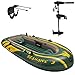 Produktbild Intex Motorboot Schlauchboot mit Aussenbordmotor + Heckspiegel Set für 3 Personen Komplettset