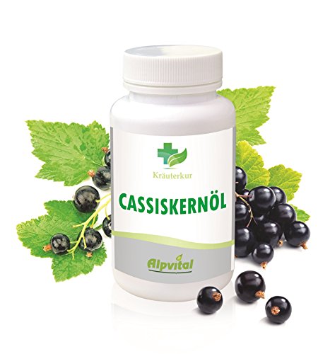 Preisvergleich Produktbild Alpvital Cassiskernöl - Johannisbeere Nieren Harnwege Blase Gicht diuretisch