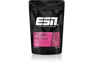 ESN Whey Protein Powder, Designer Vanilla Protein Powder, 1000g, 33 Servings with up to 23g Protein per Serving, Vegetarian