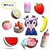 Produktbild Random 10 PCs langsam steigende Kawai Quetschungen Sahne duftende Kawaii weiche Lebensmittel Quetsch Kuchen/Banane/Brot/Brötchen