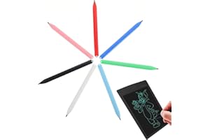 CATOR 7 Piezas Lápiz para Escritura LCD, Lápiz Óptico para Tableta de Escritura, Lápiz de Reemplazo para la Pizarra de Escritura LCD, Adecuado para Tabletas de Escritura LCD y Tabletas de Dibujo