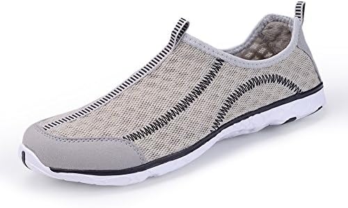 Piup Men's Women's Sneaker Shoes for Man Woman Slip-On Water Shoes Unisex Mesh Upper Shoes.SSK018G3-43