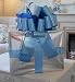 Produktbild Mega Giant Auto Schleife (40,6 cm) + 6 Meter Schleifenband für Autos, Motorräder, Big Geburtstag & Weihnachten-Geschenke – holografisch Blau