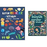 B&uuml;y&uuml;k Renkler Kitabım (Ciltli) &amp; B&uuml;y&uuml;k Sorular Kitabım (2 Kitap Set)