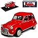 Produktbild Citroen 2CV 1972 Rio Rot 1949-1990 1/18 Norev Modell Auto mit individiuellem Wunschkennzeichen