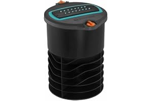 Gardena Sprinklersystem zestaw z wynurzalnym zraszaczem wahadłowym OS 140: system nawadniania do kwadratowych i prostokątnych powierzchni do maks. 140 m², montaż na poziomie gruntu (8221-20)