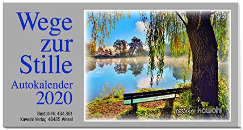 Wege zur Stille 2020: Autokalender zum Nachfüllen