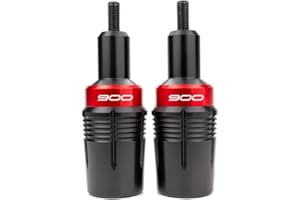 CCYYMOWOK MOWOK Tampons de protection anti-chute moto accessoires pour Kawasaki Z900 RS Z900RS 2017-2023 2024 2025 (Rouge)