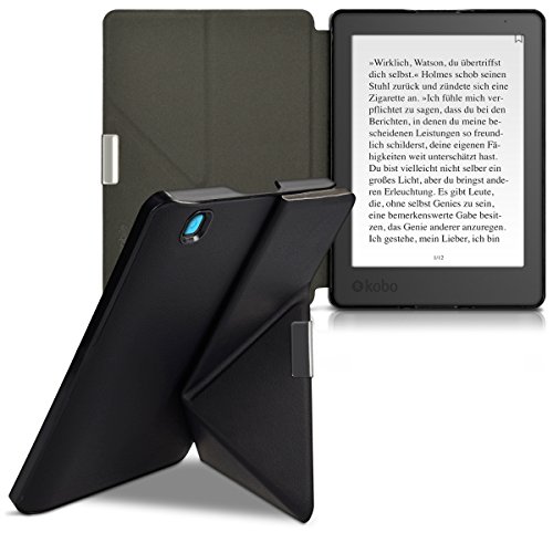 kwmobile Funda para Kobo Aura Edition 2 - Carcasa para e-Reader Estilo Origami - Case de e-Book en Negro reviews kwmobile Funda para Kobo Aura Edition 2 - Carcasa para e-Reader Estilo Origami - Case de e-Book en Negro