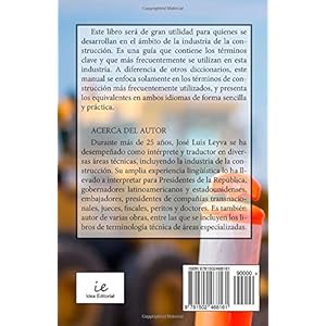Diccionario Especializado Términos Técnicos: Construcción: Terminología de la Industria de la Construcción (Diccionario Especializado de Término