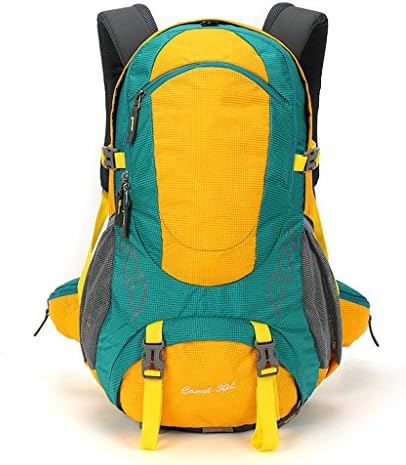 Xuan - worth having Outdoor Backpack Travel Laptop Backpack Leisure School Backpack System 30L Hiking Travel Bags Unisex Invisible Main Compartment Design Outdoor Products Easy To Carry+Rain Cover