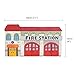 Decowall DA-1404 The Road and Cars Kids Wall Stickers Wall Decals Peel and Stick Removable Wall Stickers for Kids Nursery Bedroom Living Room (Large)