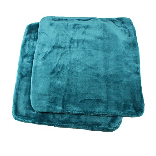 Gözze Kissenbezug 2er-Set, Cashmere Feeling, 50 x 50 cm, Petrol, 40132-54-A2 - 2