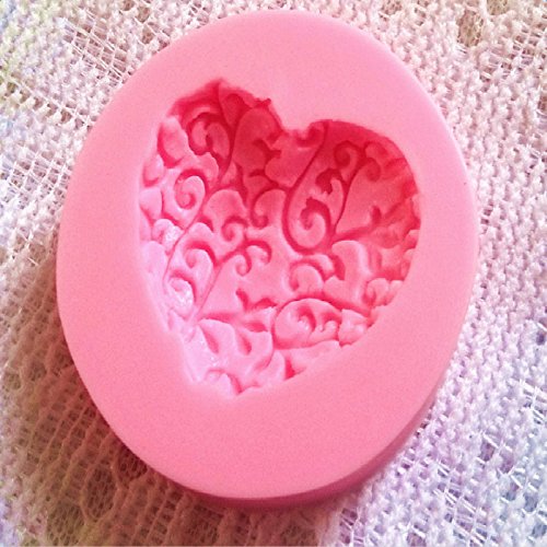 CAOLATOR Silikon Backform 3D Ein Hohlraum Herz Handgefertigte Kuchen Form Bakeware Werkzeug Silikon Form Handgefertigte Form - 9