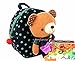 XIAOMEI Branded Baby/Toddler Detachable 3D Soft Toy Safety Backpack Walking Harness and Reins With Gift Purse - Navy
