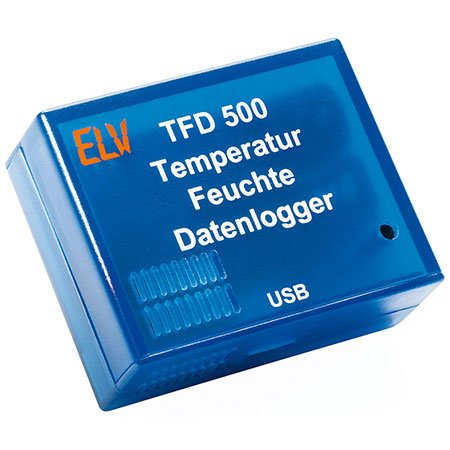 Preisvergleich Produktbild ELV Temperatur-Feuchte-Datenlogger TFD 500