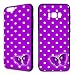 Produktbild Handyhülle Punkte Apple iPhone Silikon Süß Smiley Schleife Biene Frosch Kinder, Handymodell:Apple iPhone 6/6S, Hüllendesign:Design 3 | Silikon Schwarz