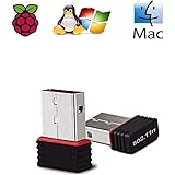 USB Wifi Dongle USB 2.0 Wireless 802.11n USB Wifi Adapter Compatible For Raspberry Pi,Raspberry Pi BIOS, Windows 2000 / XP/VISTA / Win7/ Win 8 / Win 10 / MAC/Linux 2.4 or Above