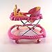 baby walker sea explorer activity board music & lights 3 height adjustable with interactive sounds choice of 6 colours (Pink)