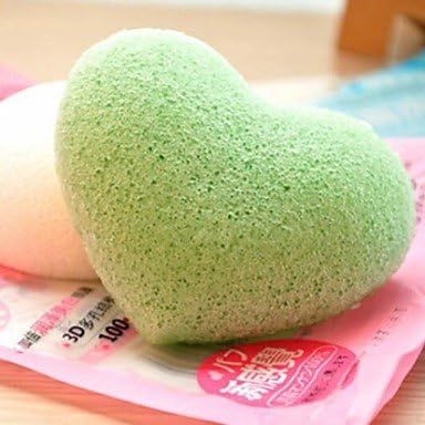 TXXMMKXL 4PCS Natural Konjac Konnyaku Jelly Clean Powder Puff Cleansing Cotton Cleansing Sponge Face Cleansing Wash Sponge Puff