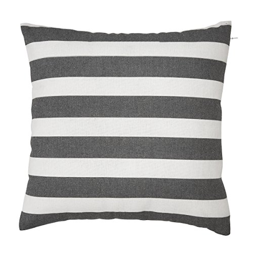 Avanzza 2er-Set Kissenhülle / Kissenbezug 40×40 cm in Schwarz für Kissen, Sofakissen / Sofa Kissen und Dekokissen / Deko Kissen aus der Linie Decor Chic - 2