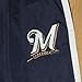 Infant MLB Milwaukee Brewers Track Pants with Embroidered Logo 18M Multicolor
