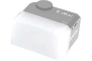 Vit blixtdiffusor kompatibel med Godox iT30Pro S/F/C/N/O-varianter