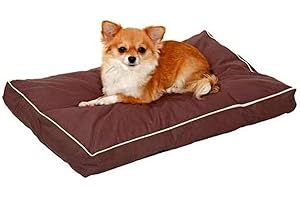 Karlie Flamingo Coussin Rectangulaire, Doc Bed 60 X 40 X 8 cm Beige/Marron