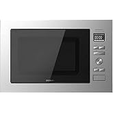 Cecotec GrandHeat 2590 Built-In Steel Black Digital Built-in Microwave, Power 900 W, Built-in, 25 Litres, Grill 1000 W, 8 Pre