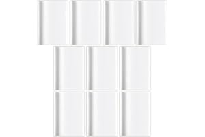 LOMYLM A4 Book Covers Plastic Clear, 10pcs Backing Paper for School Books, Transparent Exercise Book Covering Film, Adjustable Reusable Waterproof Book Protector Sleeves for Home Office School(30 * 21cm)