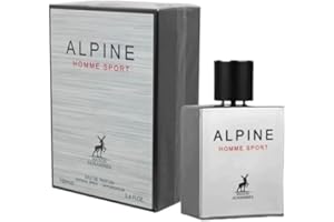 QUIQIA Alpine Homme Sport Maison Men Perfume - Woody, Aromatic, Citrus Scent - Arabian Luxury Long Lasting Fragrance - Eau De Parfum 100ml