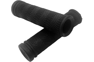 MOLIGIN Poignées Bike Grips Non Glissement du vélo de Guidon Grip Double Serrure sur Les poignées de l'anneau pour Le vélo de Montagne BMX 2PC