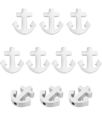 100 Tappi Distanziatori In Acrilico Opaco UR URLIFEHALL - 9 Colori Per Gioielli Fai Da Te E Artigianato - Foto 8