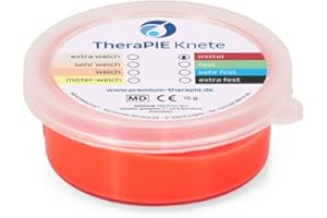 AFH WEBSHOP AFH Therapie Knete® MINI Fingertrainer Handtrainer | Therapieknete | Achtung: 15 g Döschen | 8 Stärken Widerstände