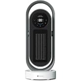 Purmed Kule Tipi Seramik Fanlı Isıtıcı &ndash; Uzaktan Kumandalı, 90&deg; Salınımlı, Enerji Tasarruflu, Sessiz Elektrikli Isıtıcı Ev & 