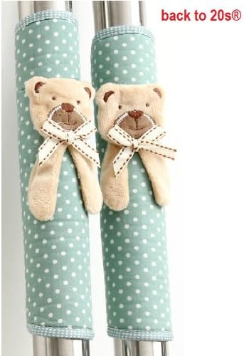 Backto20s® Twin Pack Refrigerator Handle Covers (Bear Blue)