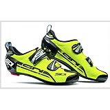  Sidi T de 4 Air Carbon bicicleta guantes Amarillo/Negro, unisex, 45
