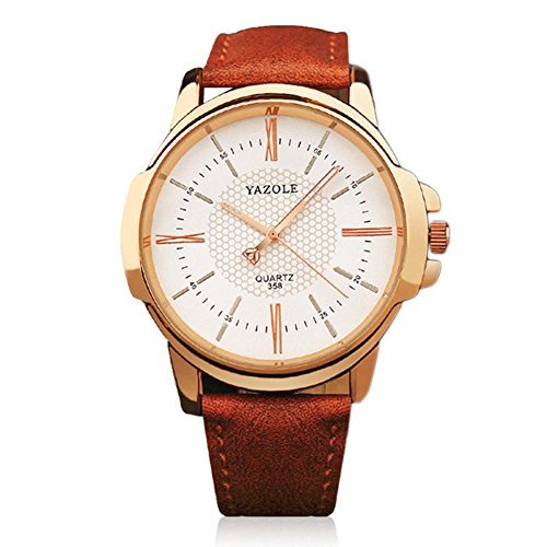 358 à la mode luxueux grand cadran montre pour hommes Casual Business Quartz étanche montre pointeur creux Ksruee