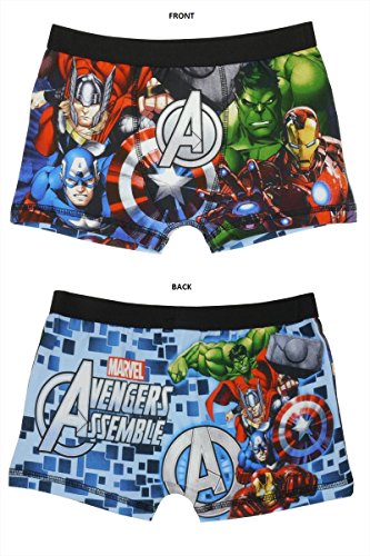 Marvel Avengers Assemble Boxer Shorts for Boys - 7-8 years (128 cms)