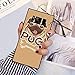 Price comparison product image PandaWanderer Samsung Galaxy S8 Case Pug Dog Rectangle Full Body Shockproof Cellphone Cover Plastic Black Frame Case for Samsung Galaxy S8, 1 Pack