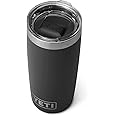YETI Rambler Tumbler, Vaccum Insulated Stainless Steel Tumbler with Magslider Lid, Black, 10 oz (296 ml)