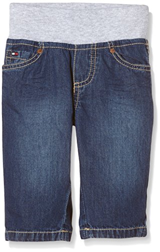 Tommy Hilfiger Baby-Boys Jordan Plain Jeans, Blue (Indigo), 62