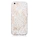 Produktbild Etui iPhone 6/6S, E-Lush de Protection TPU Silicone Clair Transparente Ultra Mince Souple Douce Premium Durable Protecteur une Adhérence exacte Sans Encombrement Douce Coque pour Apple iPhone 6/6S (4.7 Pouces) [Anti - rayures] [absorbant les chocs] [Anti - empreintes digitales] - Fleur Blanche en Dentelle