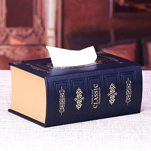 ZJHZXM GRJH® Tissue Box European Living Room Creative Pumping Cartons Home Minimalism Paper Box Retro Car Tissue Boxes Creativity,Easy to clean (Color : #2)